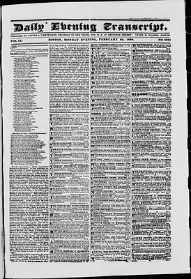 Daily Evening Transcript
