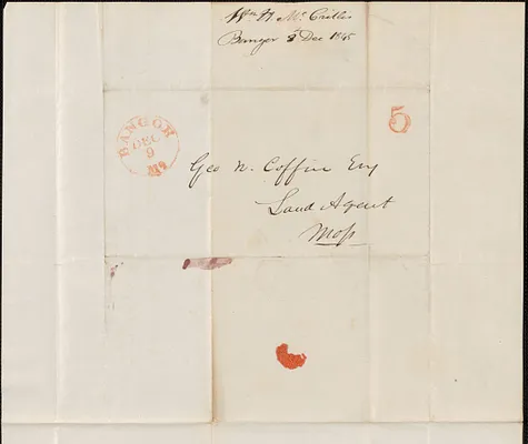 William H. McGrillis to George Coffin, 8 December 1845