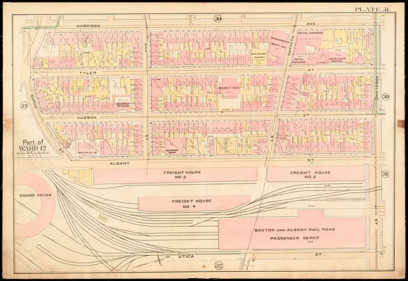 Atlas of the city of Boston : city proper