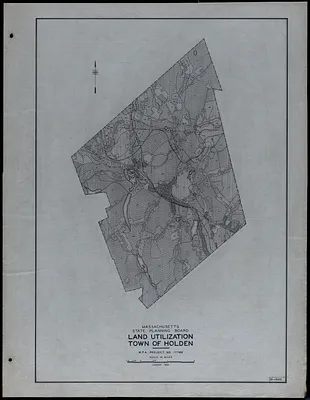 Land Utilization Town of Holden