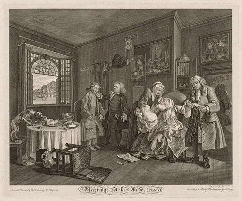 Marriage à la Mode:  The Death of the Countess