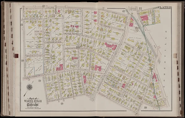 Atlas of the city of Cambridge, Massachusetts