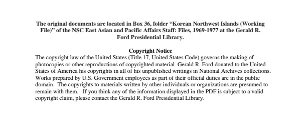 Korean Northwest Islands (Working File)
