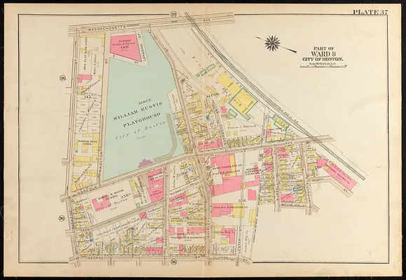 Atlas of the city of Boston, Roxbury