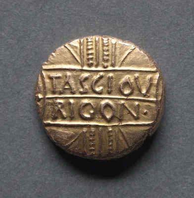 Tasciovanus Stater: Wreath (obverse)