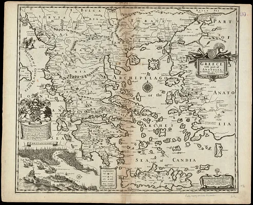 Greece with part of Anatolia