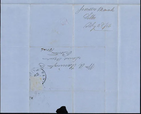 Jewett and March to W. A. Harrington, 23 February1856