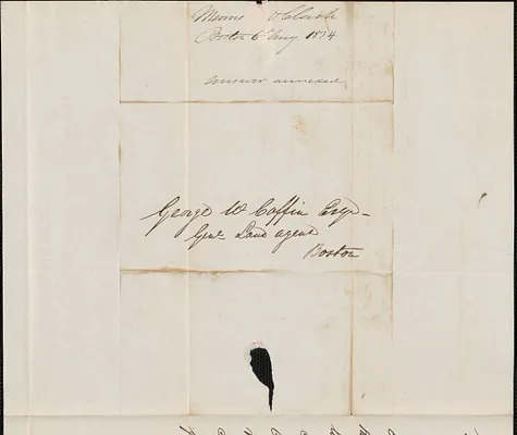Means & Clark to George Coffin, 6 August 1834