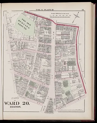 Atlas of the county of Suffolk, Massachusetts : vol. 6th including the late city of Charlestown, now wards 20,21 and 22, city of Boston : from actual survey & official records