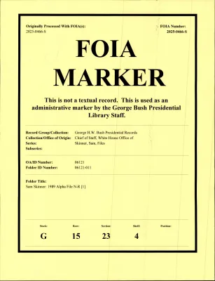 Sam Skinner: 1989 Alpha File N-R [1]