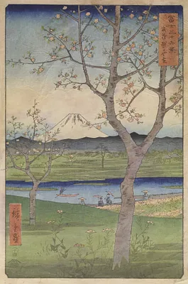 The Outskirts of Koshigaya in Musashi Province