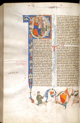 Leaf from Bentivoglio Bible