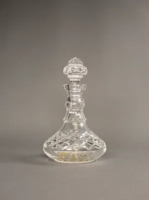 Waterford Crystal Decanter Presented to President Reagan from Mayor Michael Leah, Mayor of Galway, Ireland