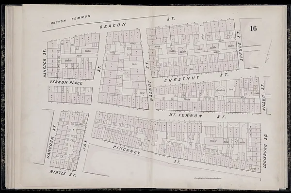 Plan of the city of Boston