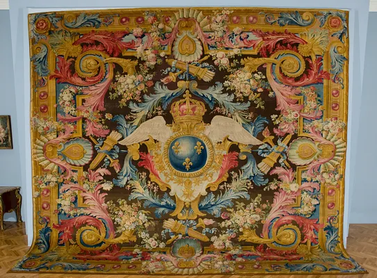 Louis XV Savonnerie Carpet with Royal Arms