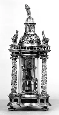 Alarm Clock in a Reliquary-Like Case