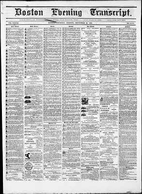 Boston Evening Transcript