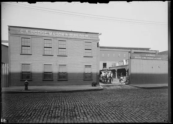 C.A. Dodge, mason & builder, "A" St.