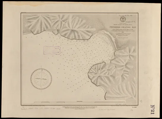 Central America, west coast of Costa Rica, Potrero Grande Bay