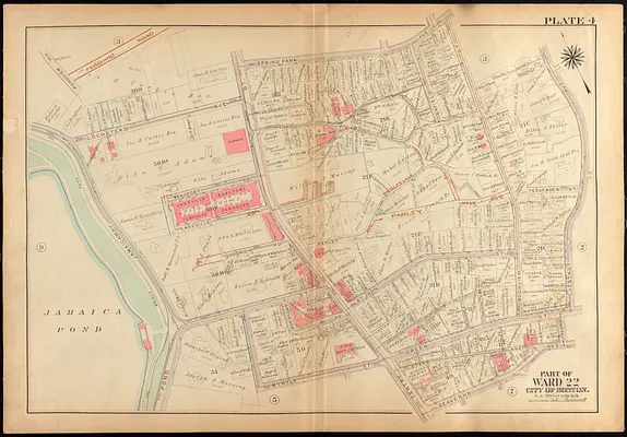 Atlas of the city of Boston, West Roxbury