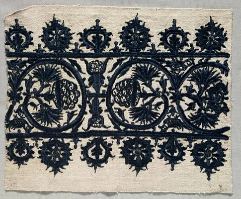 Fragment of a Skirt Border