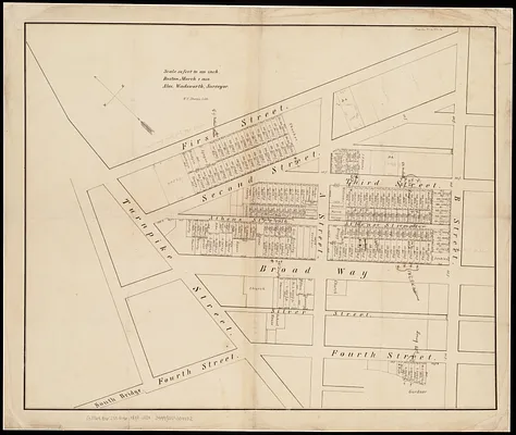 [Plan of lots in South Boston]