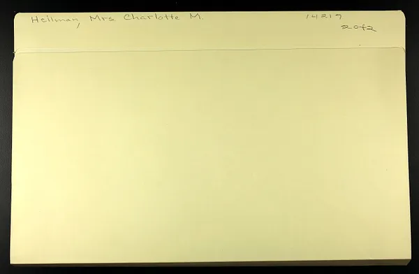 Heilman, Mrs. Charlotte M. (2 of 2)