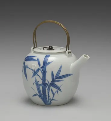Teapot with Bamboo