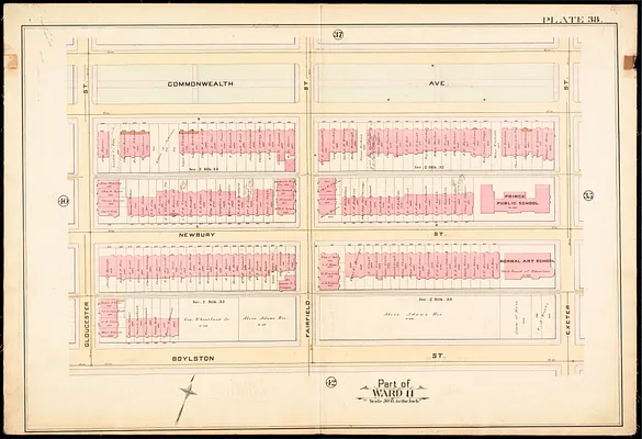 Atlas of the city of Boston : city proper