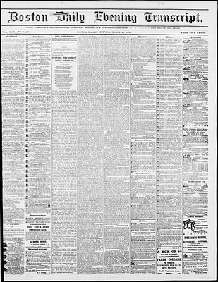 Boston Daily Evening Transcript