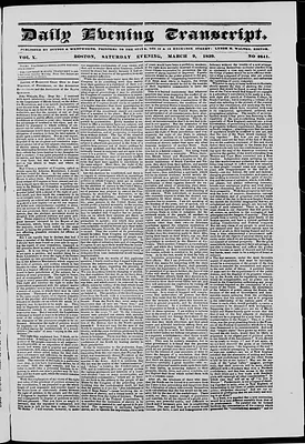 Daily Evening Transcript