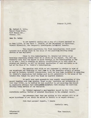 Letters Sent to Herbert N. McCoy, January 11, 1928