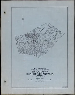 Topography Town of Georgetown