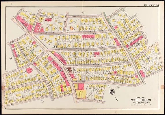 Atlas of the city of Boston, Roxbury