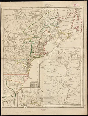 Theatre de la guerre en Amerique