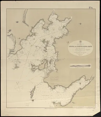 Spain--west coast, Arosa and Pontevedra Bays