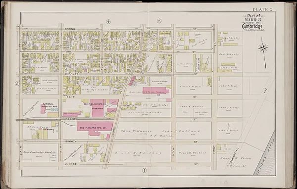 Atlas of the city of Cambridge, Massachusetts