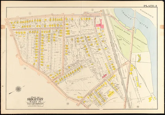 Atlas of the city of Boston, wards 25 & 26, Brighton