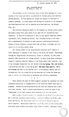 Ford Newsletter, Jan.-Mar. 1951