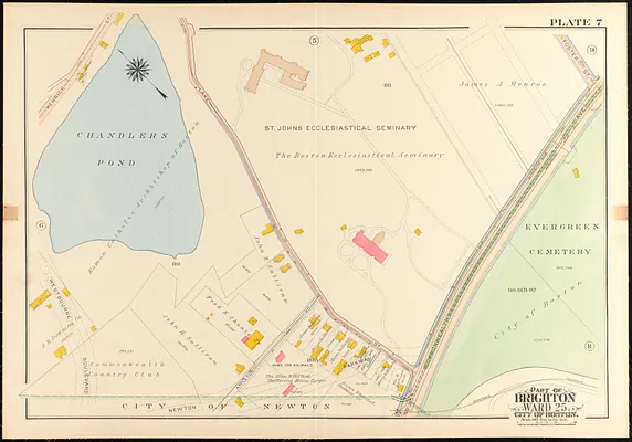 Atlas of the city of Boston, wards 25 & 26, Brighton