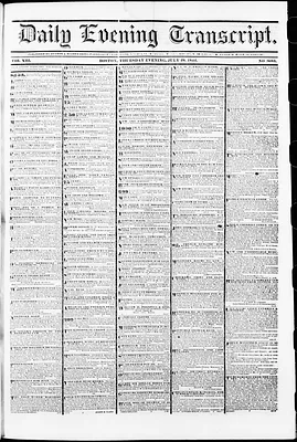 Daily Evening Transcript