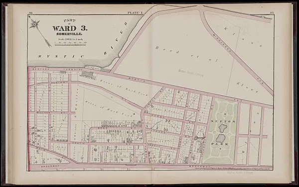 Atlas of the city of Somerville, Massachusetts