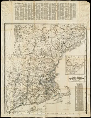 The New England commercial and route survey