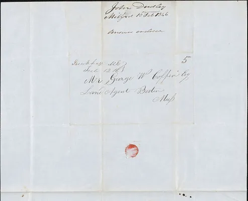 John Dudley to George Coffin, 10 February 1846