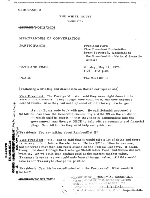 May 17, 1976 - Ford, Rockefeller, Scowcroft