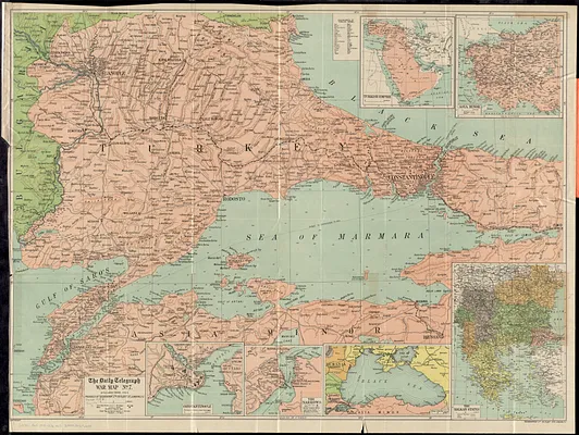 The Daily Telegraph war map no. 7