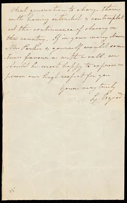 Partial letter from Lucy Osgood to Lydia Maria Child