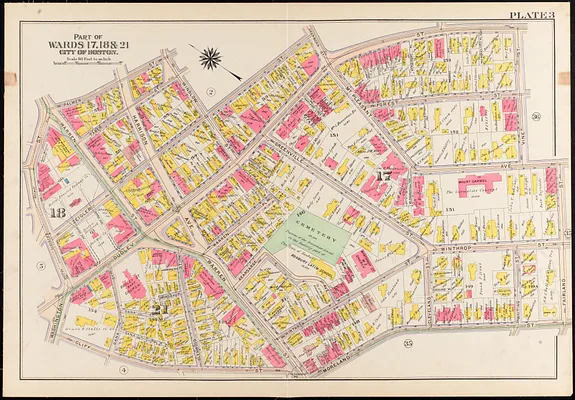 Atlas of the city of Boston, Roxbury