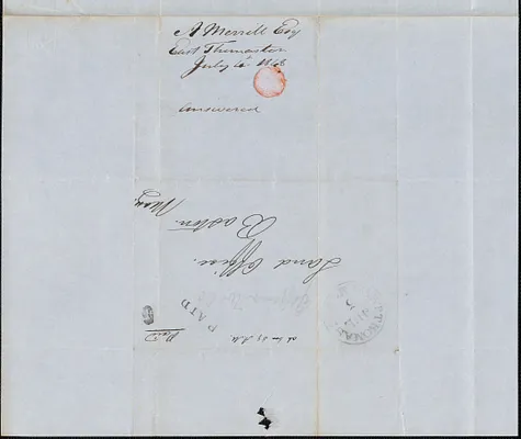 A. Merrill to George Coffin, 4 July 1848