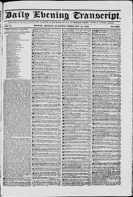 Daily Evening Transcript